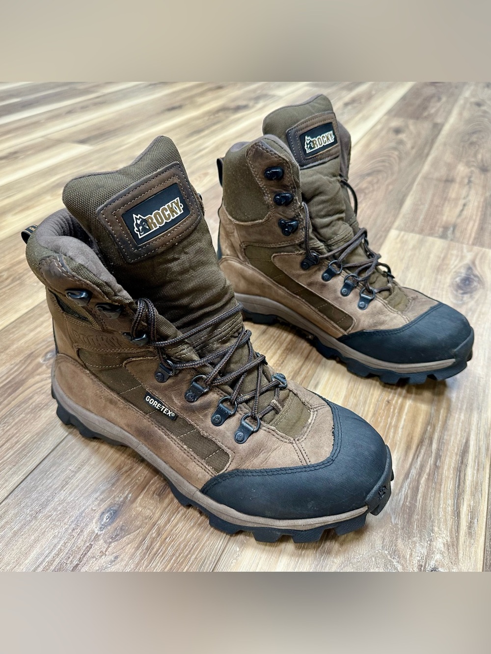 Rocky Lynx Gore-Tex 800g Thinsulate Insulated Waterproof Hunting Boots, Size 11